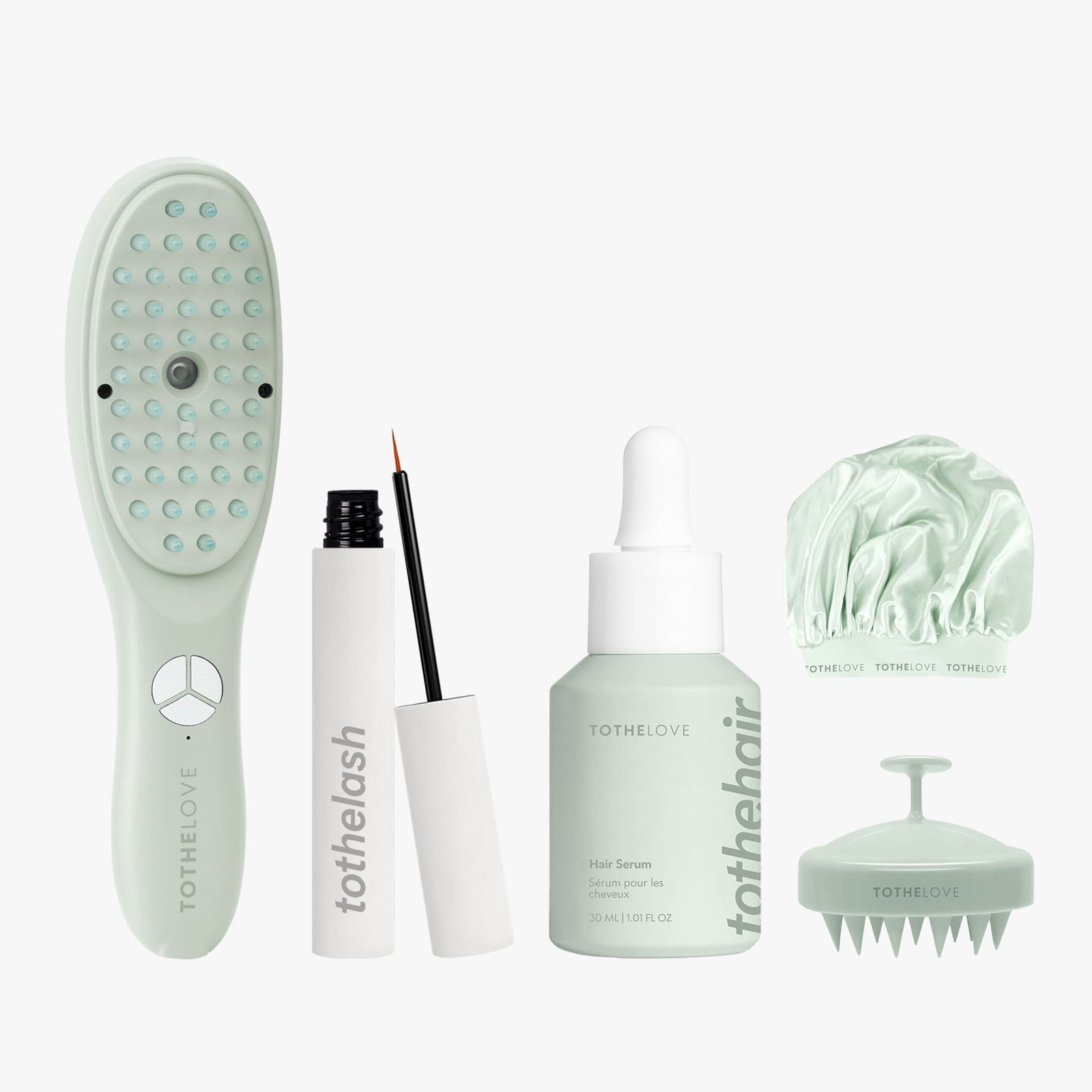 TOTHELOVE | WORLDWIDE The Full Tothehair Kit + Tothelash Serum The Full Tothehair Kit + Tothelash Serum